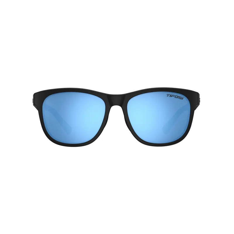 Tifosi Swank Polarised Single Lens Sunglasses in Blackout-1